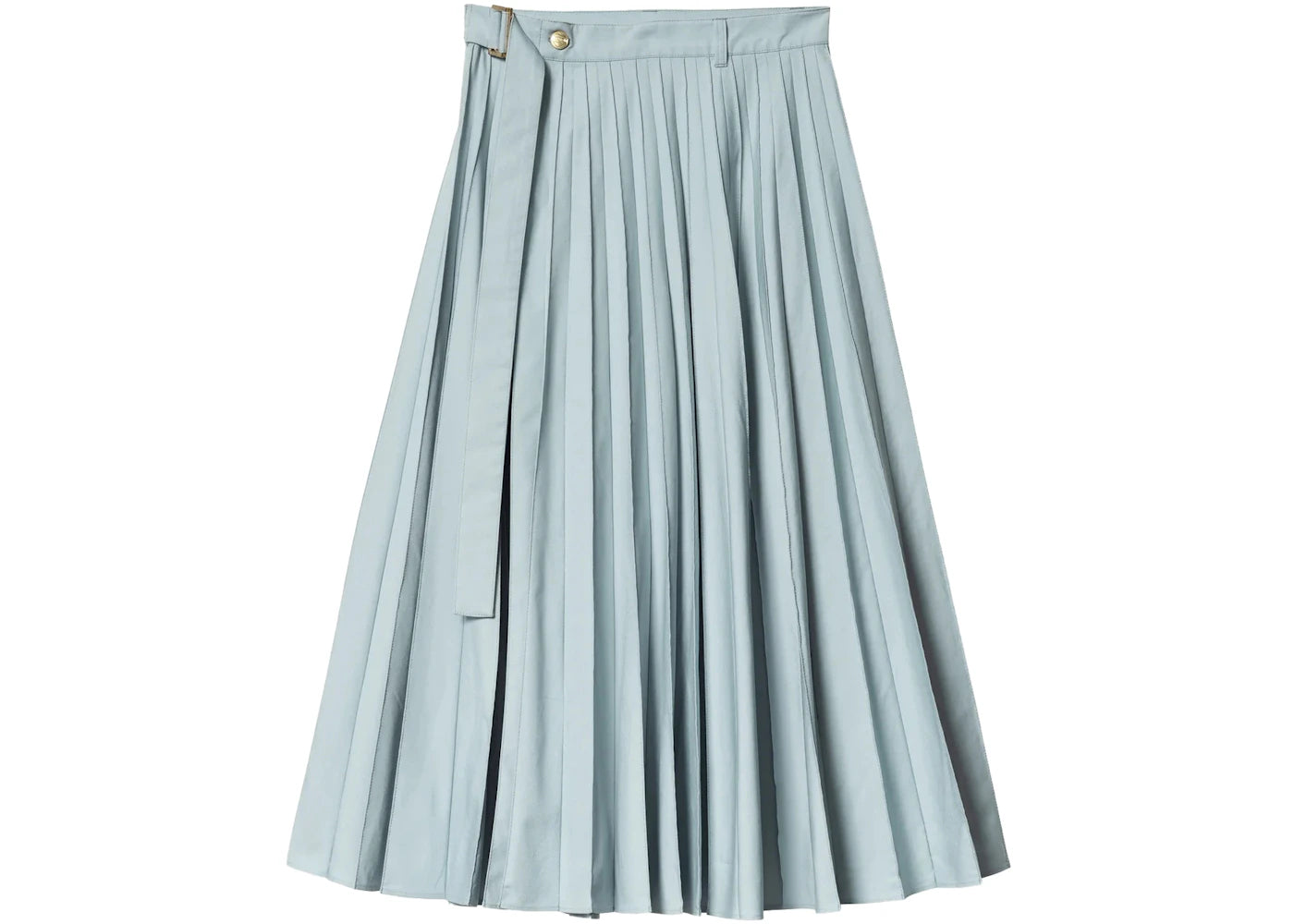 Sacai x Carhartt WIP Women's Pleated Skirt Light Blue