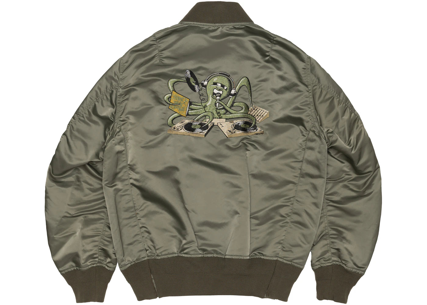 Sacai x Ultimate Breaks & Beats MA-1 Blouson Khaki