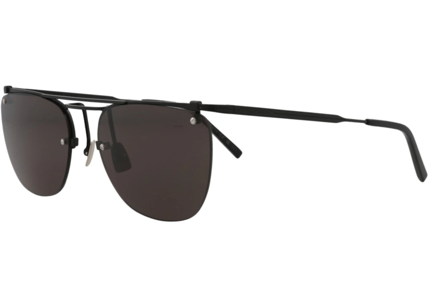 Saint Laurent Aviator Sunglasses Black/Black/Black (SL600-30014318-001)