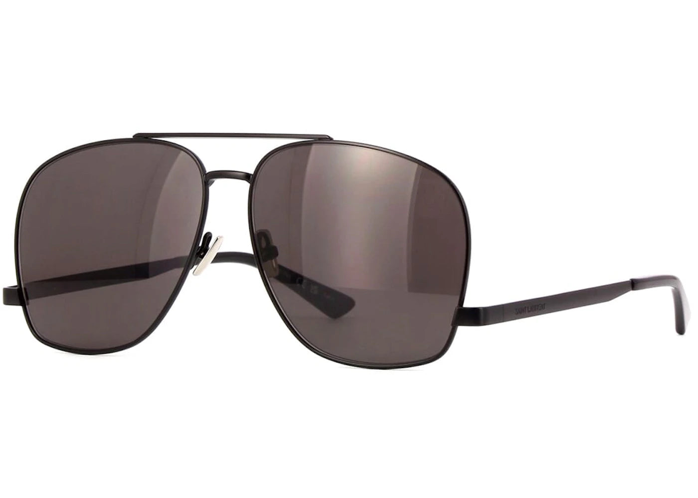 Saint Laurent Aviator Sunglasses Black/Black (SL-653-LEON-002)