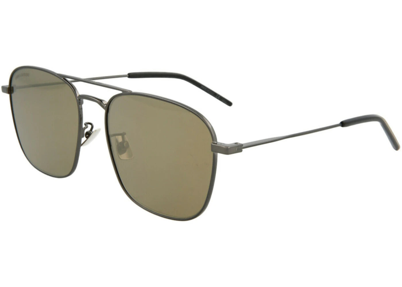 Saint Laurent Aviator Sunglasses Ruthenium/Brown (SL309-30008020-012)