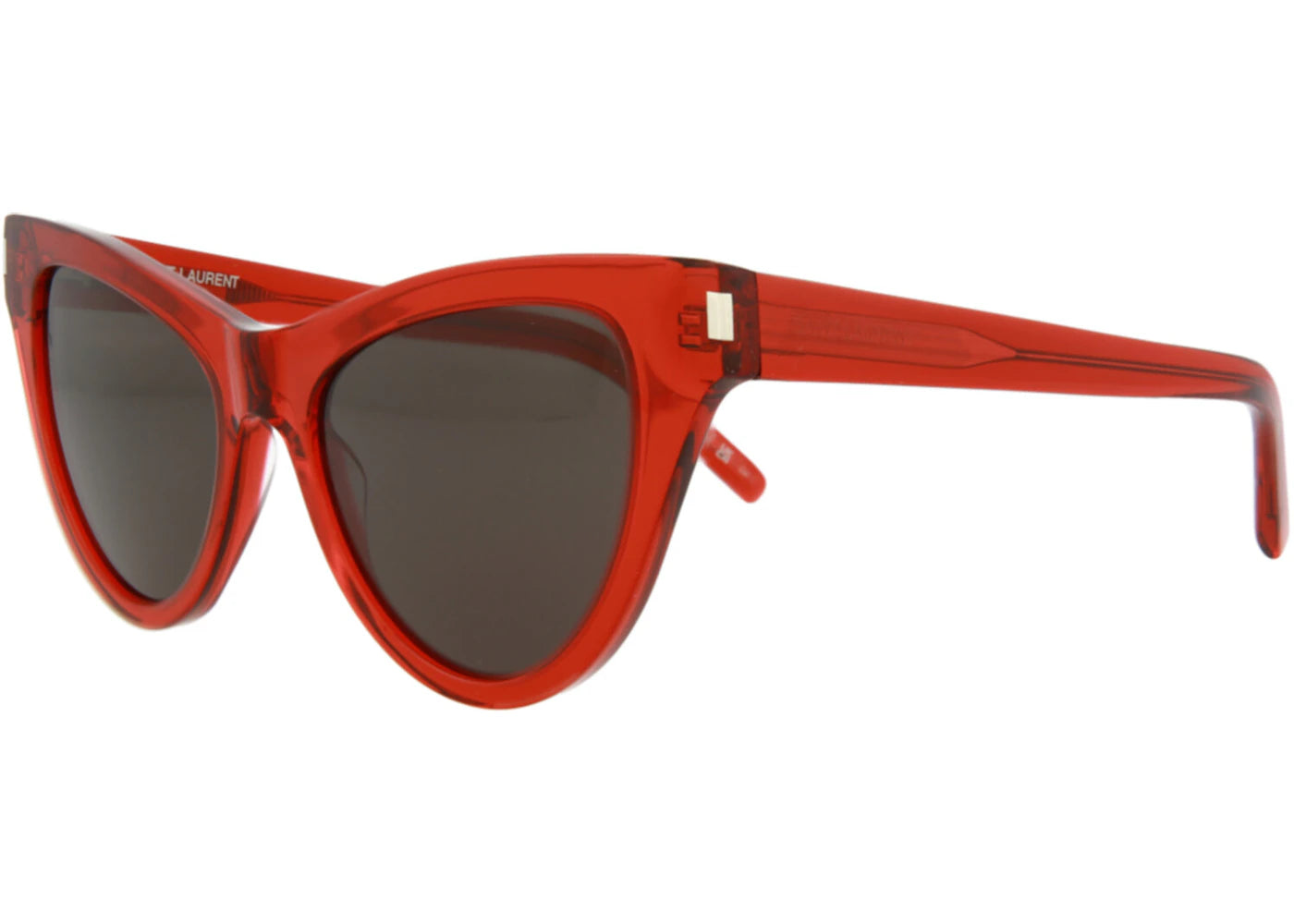 Saint Laurent Cat Eye Sunglasses Red/Red/Black (SL425-30010666-005)