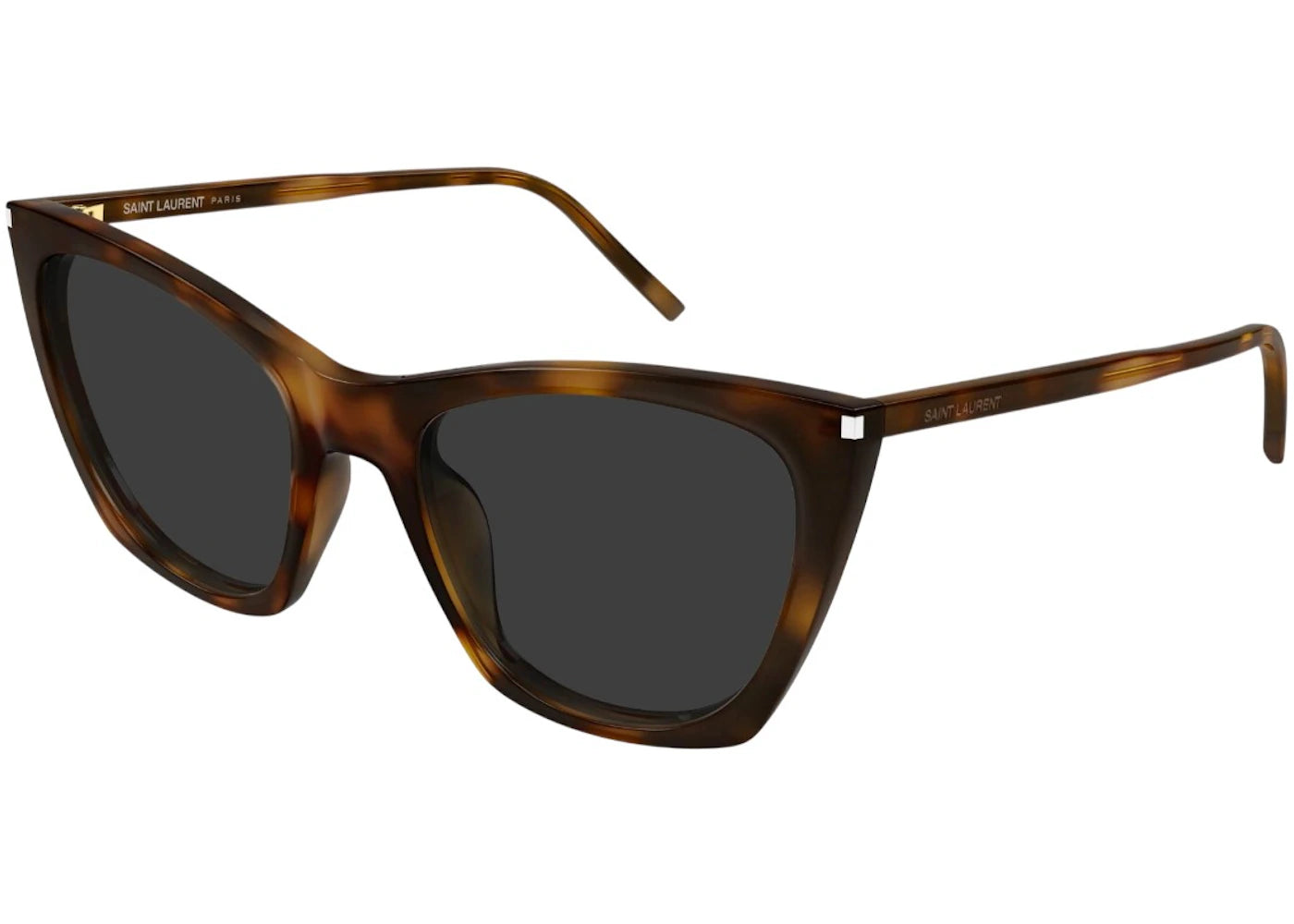 Saint Laurent Cat eye Sunglasses Havana-Grey (SL-214-KATE-THIN-003)
