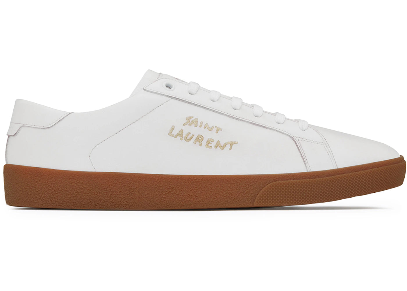 Saint Laurent Court Classic SL/06 Low White Gum