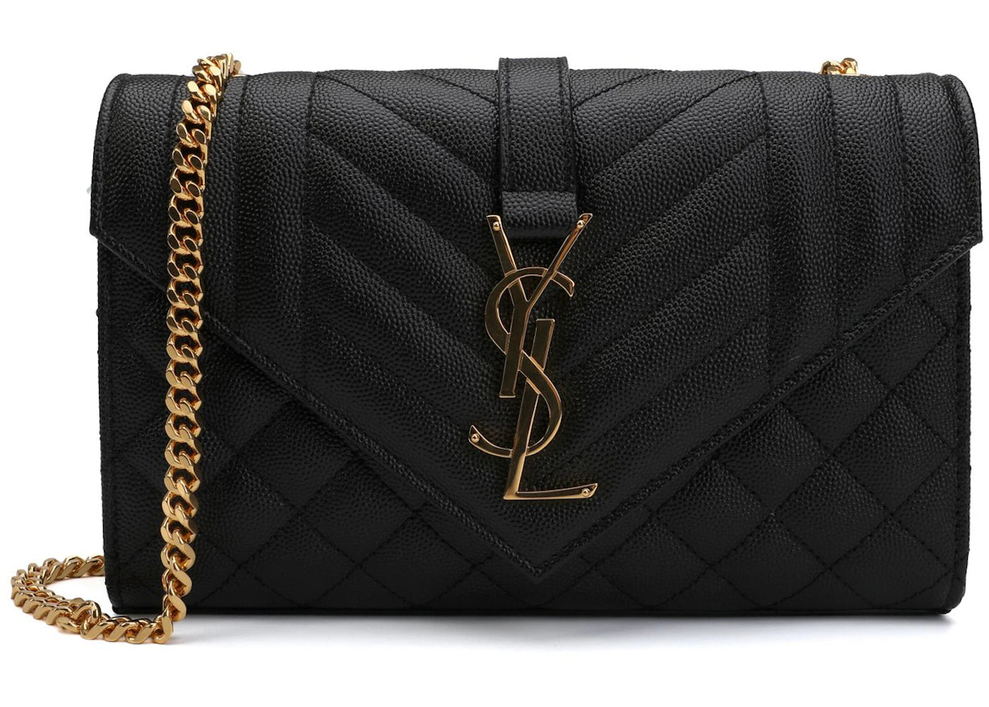 Saint Laurent Envelope Bag Small Black