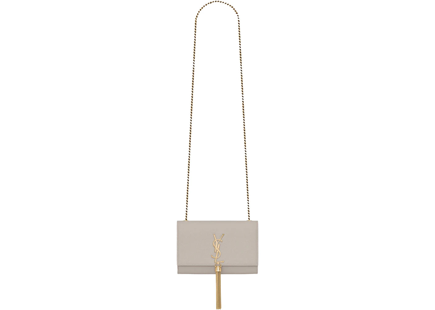 Saint Laurent Kate Shoulder Bag Beige