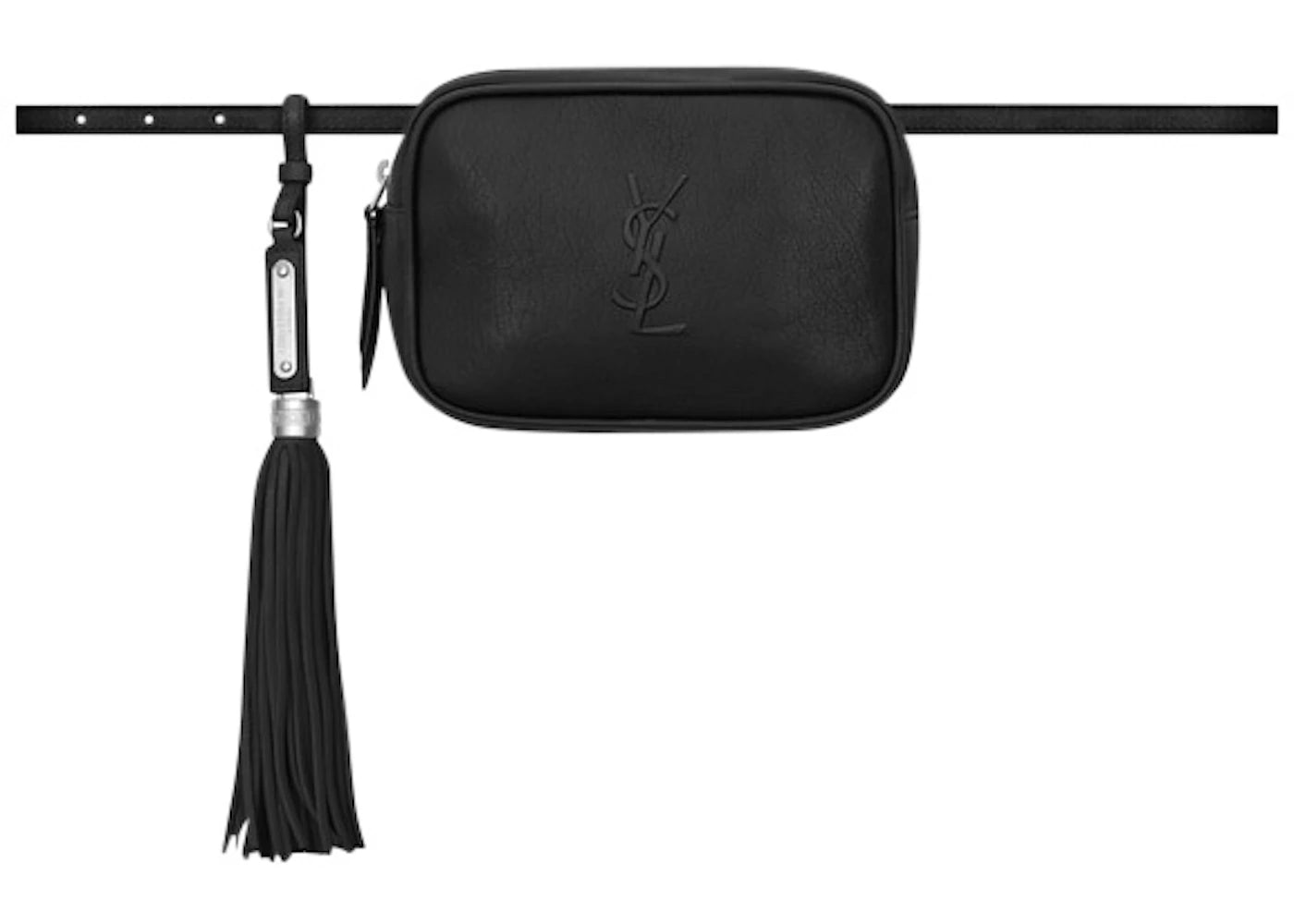 Saint Laurent Lou Belt Bag Smooth Leather Black