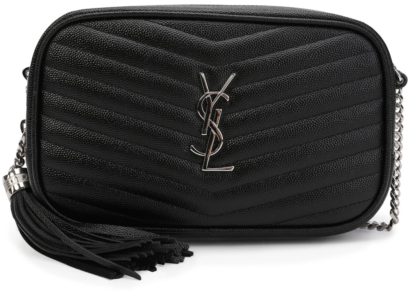 Saint Laurent Lou Crossbody Bag Black