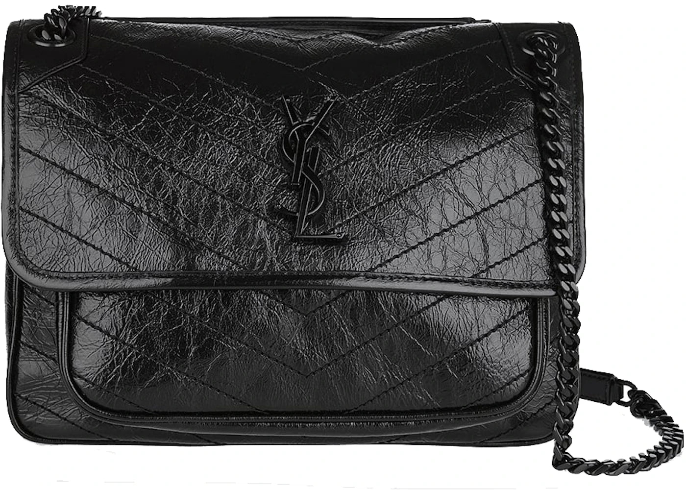 Saint Laurent Niki Shoulder Bag Medium Black