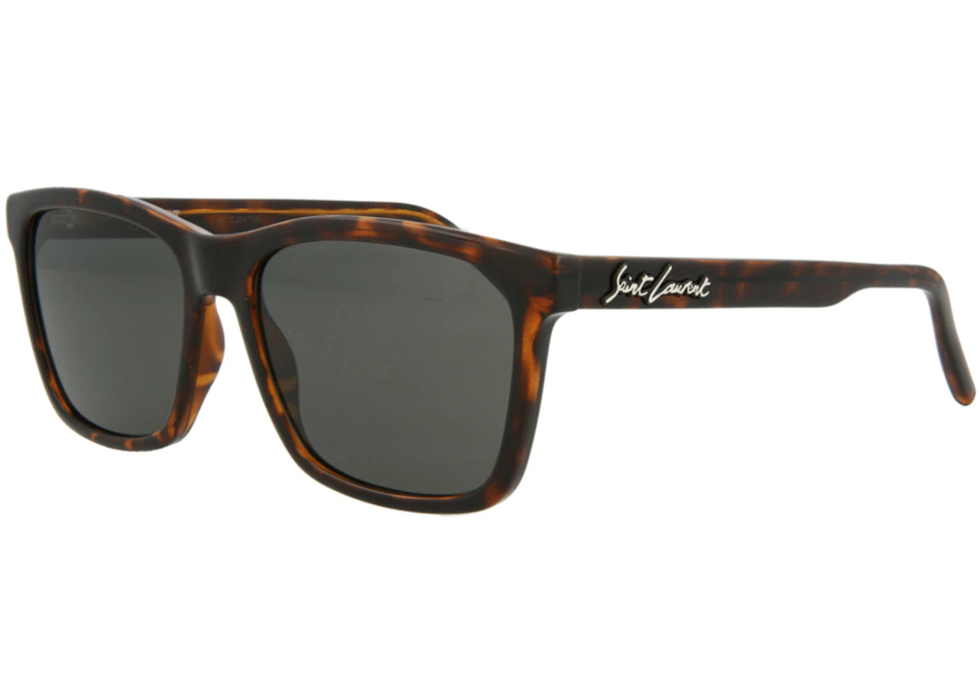 Saint Laurent Rectangle-Frame Injection Sunglasses Havana/Grey (SL318-30008269-002)