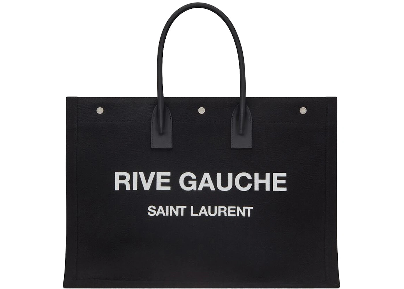 Saint Laurent Rive Gauche Tote Bag Black