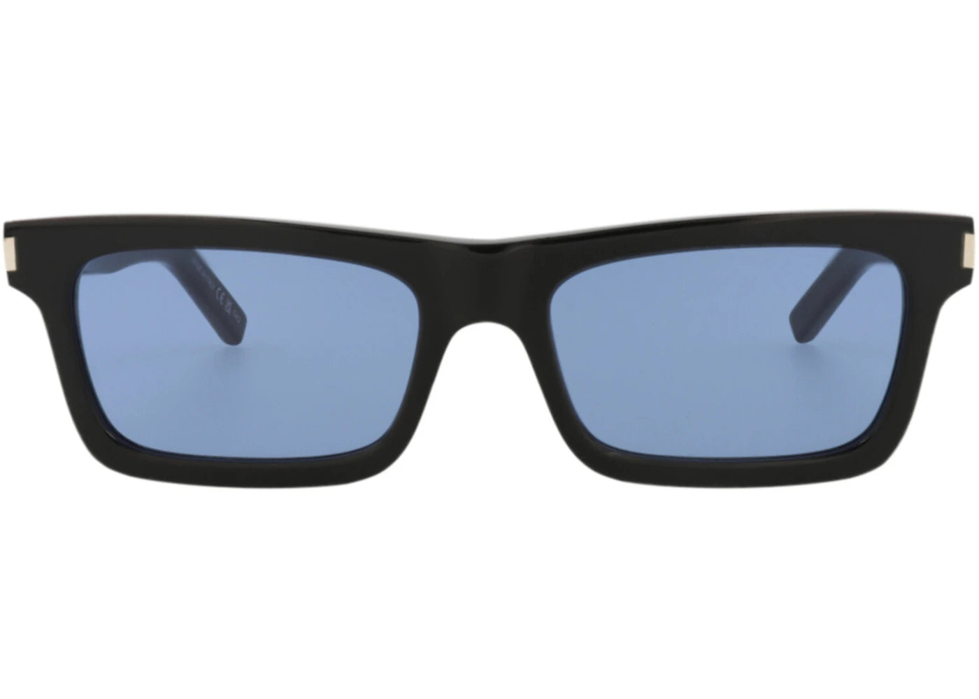 Saint Laurent Square-Frame Acetate Sunglasses Black/Black/Blue (SL461BETTY-30011401-009)