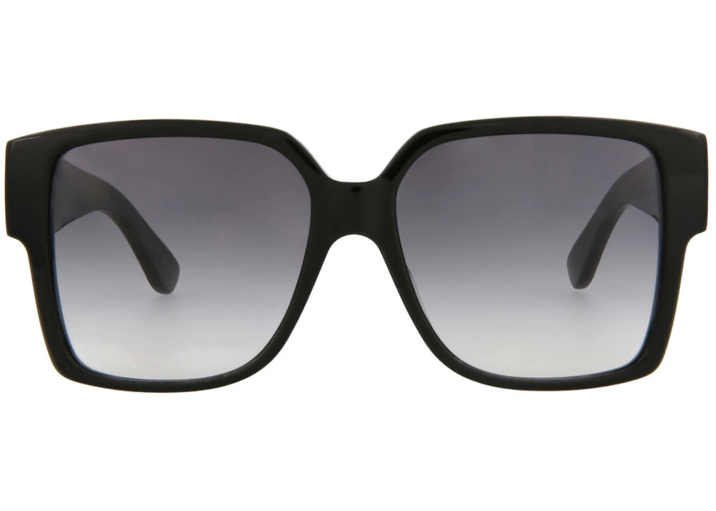 Saint Laurent Square-Frame Acetate Sunglasses Black/Grey (SLM9-30001591-002-00011)