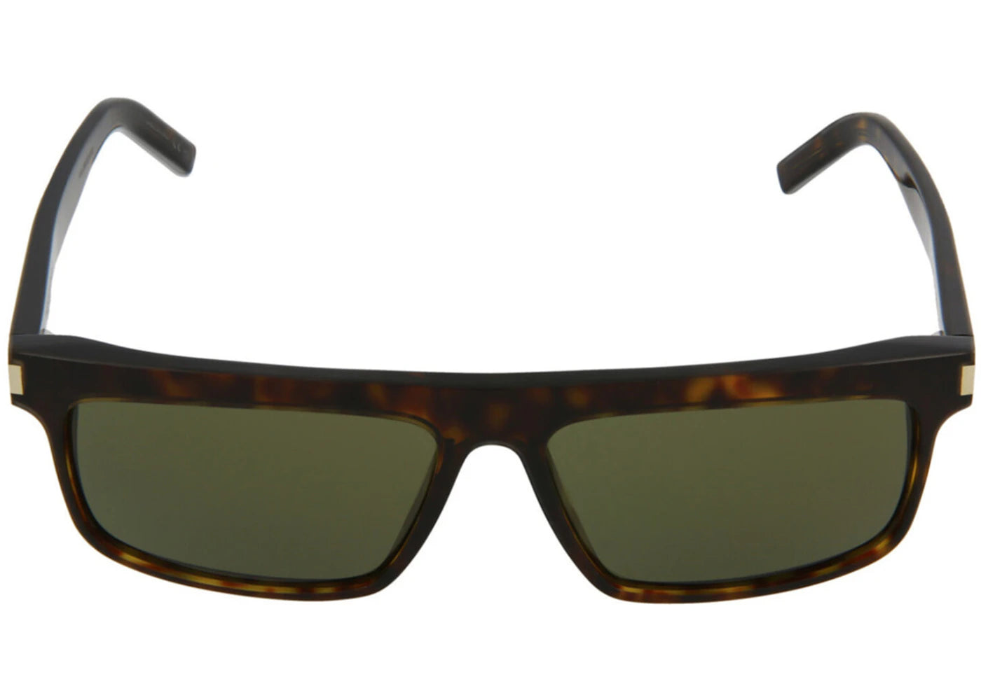 Saint Laurent Square-Frame Acetate Sunglasses Havana/Green (SL246-30006121-002)