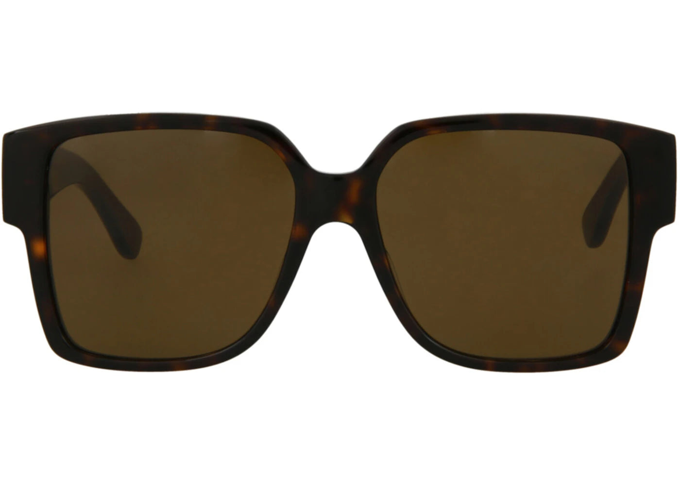 Saint Laurent Square-Frame Acetate Sunglasses Shiny Dark Havana (SLM9-30001591-003)