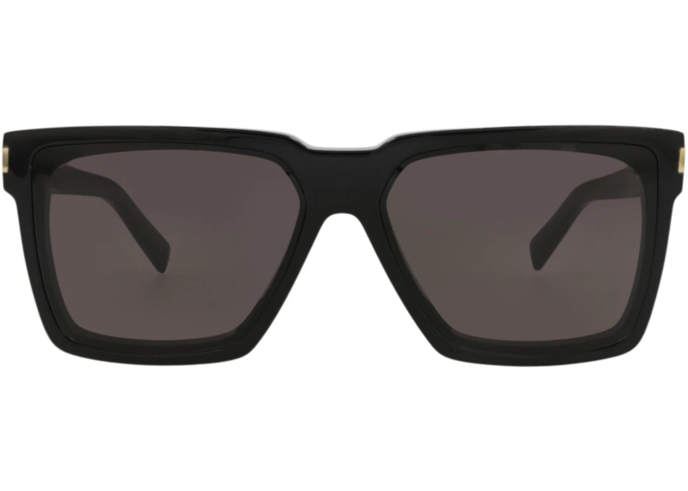 Saint Laurent Square-Frame Recycled Acetate Sunglasses Black Black Grey (SL610-30014609-001)