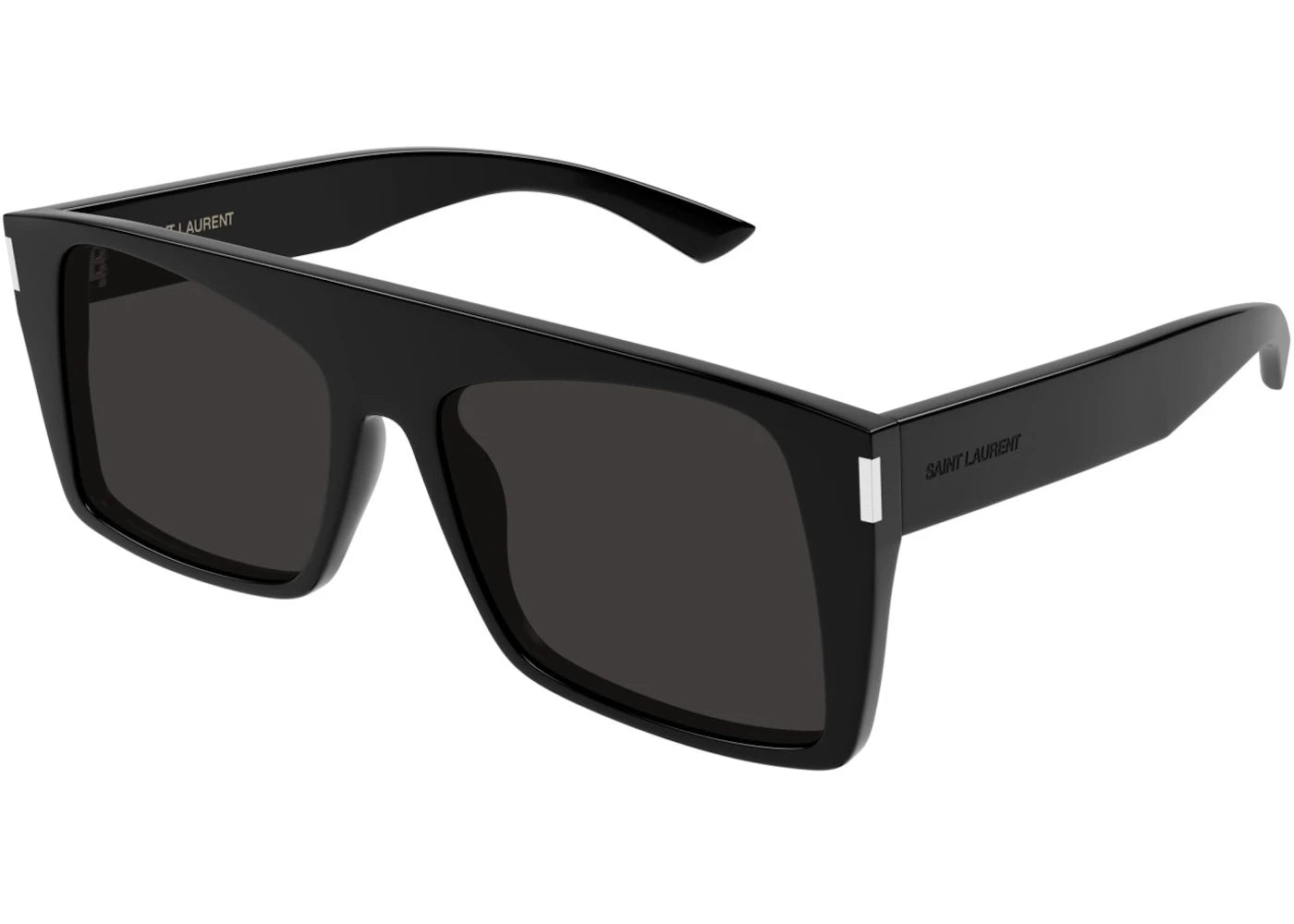 Saint Laurent Square Sunglasses Black/Black (SL-651-VITTI-001)