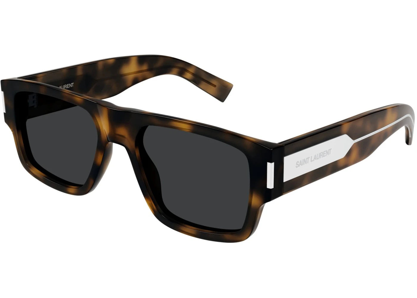 Saint Laurent Square Sunglasses Havana/Black (SL-659-002)