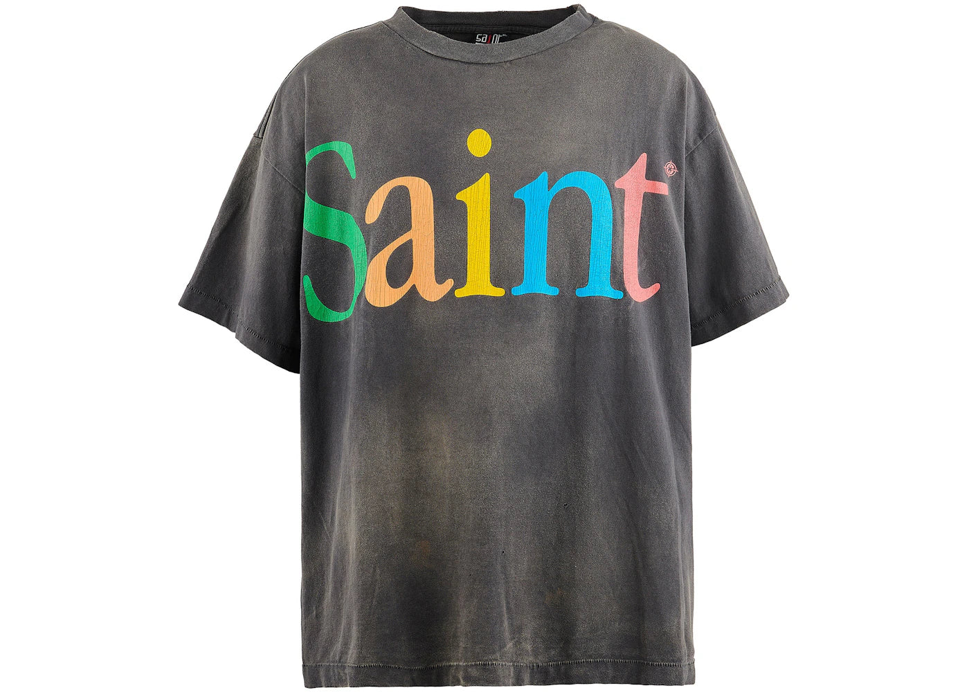 Saint Michael Apple T-shirt Black