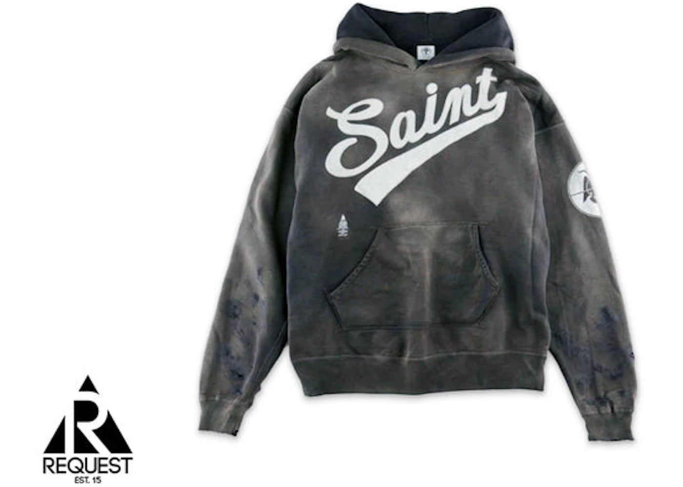 Saint Michael Focus Hoodie Black