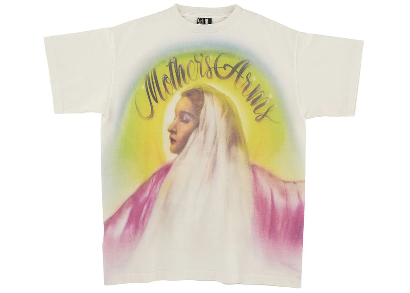 Saint Michael Hug T-shirt White