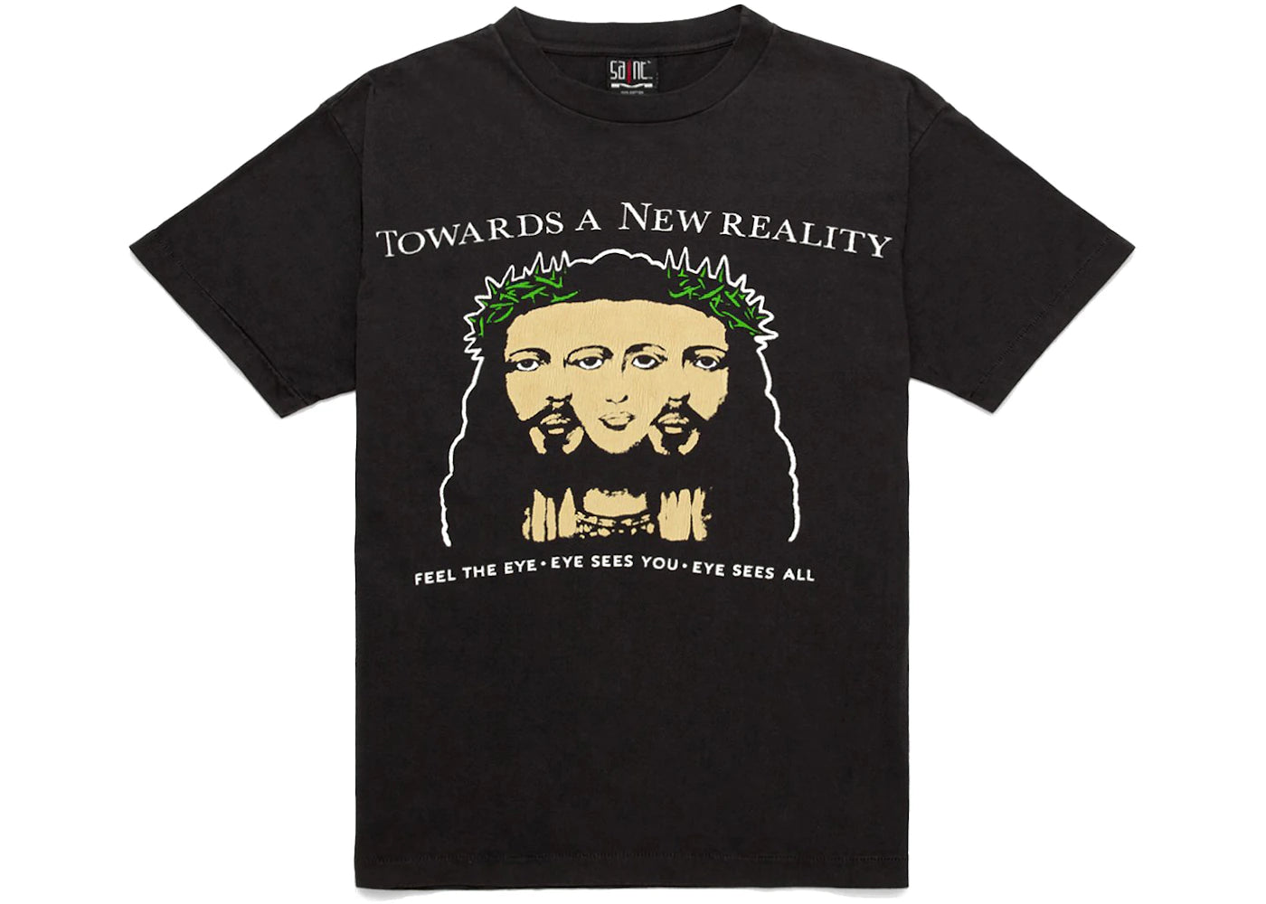 Saint Michael Vision S/S Vintage Tee Black – Side Kicks