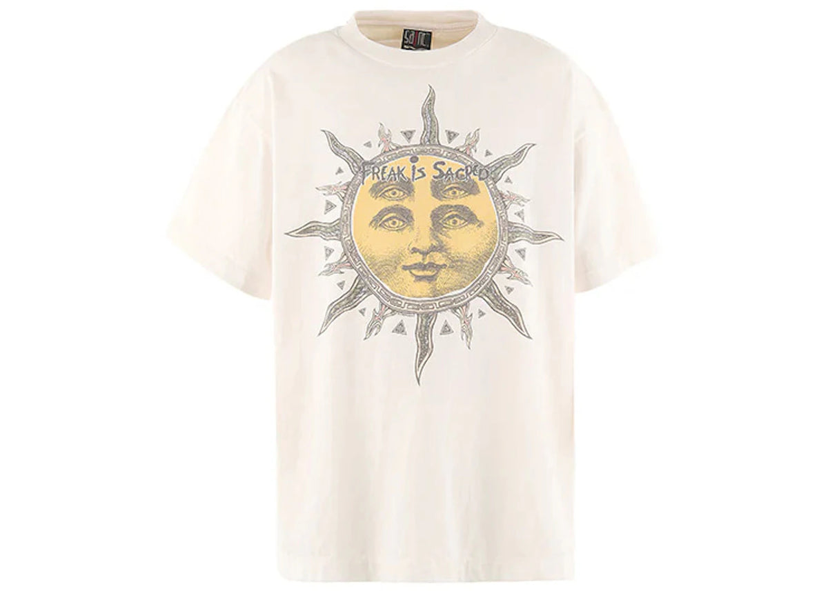 Saint Michael x Cactus Plant Flea Market SUN Tee White