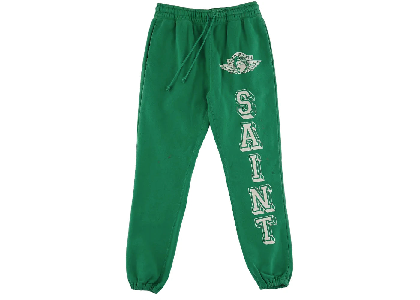 Saint Mxxxxxx Angel Sweatpants Vintage Green