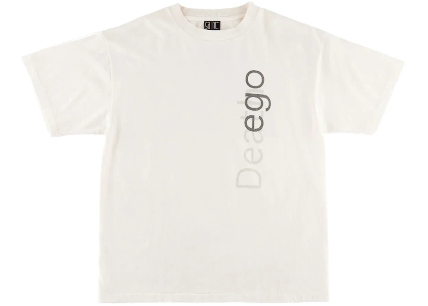 Saint Mxxxxxx Death Ego T-Shirt Vintage White