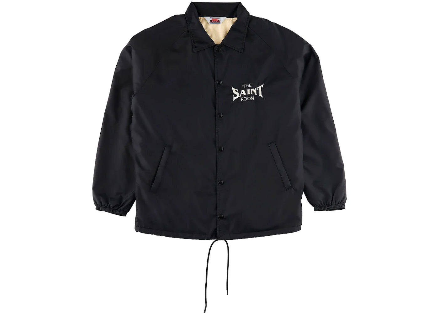 Saint Mxxxxxx x Shermer Academy Coach Jacket Black