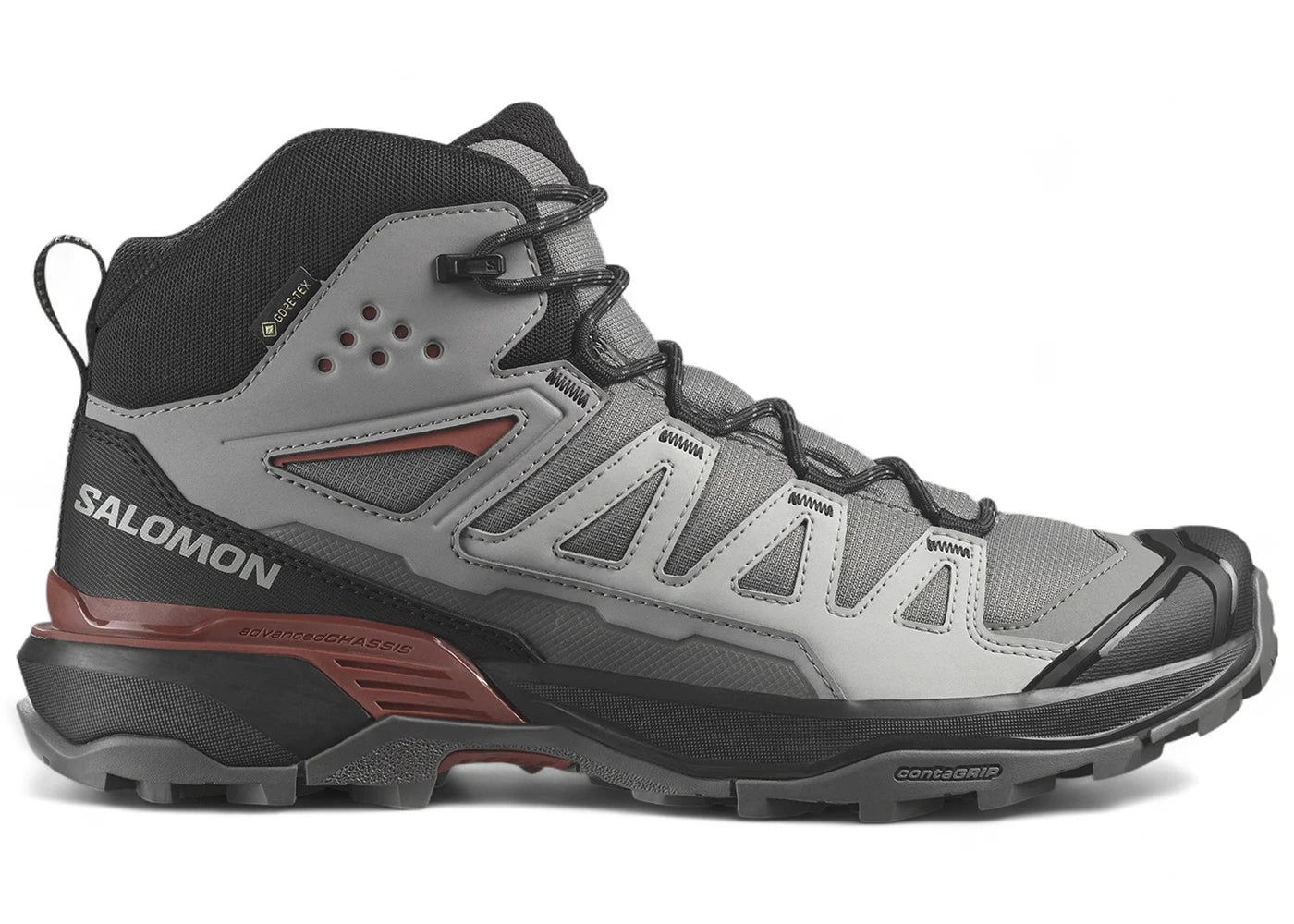 Salomon X Ultra 360 Mid Gore-Tex Pewter Black Burnt Henna