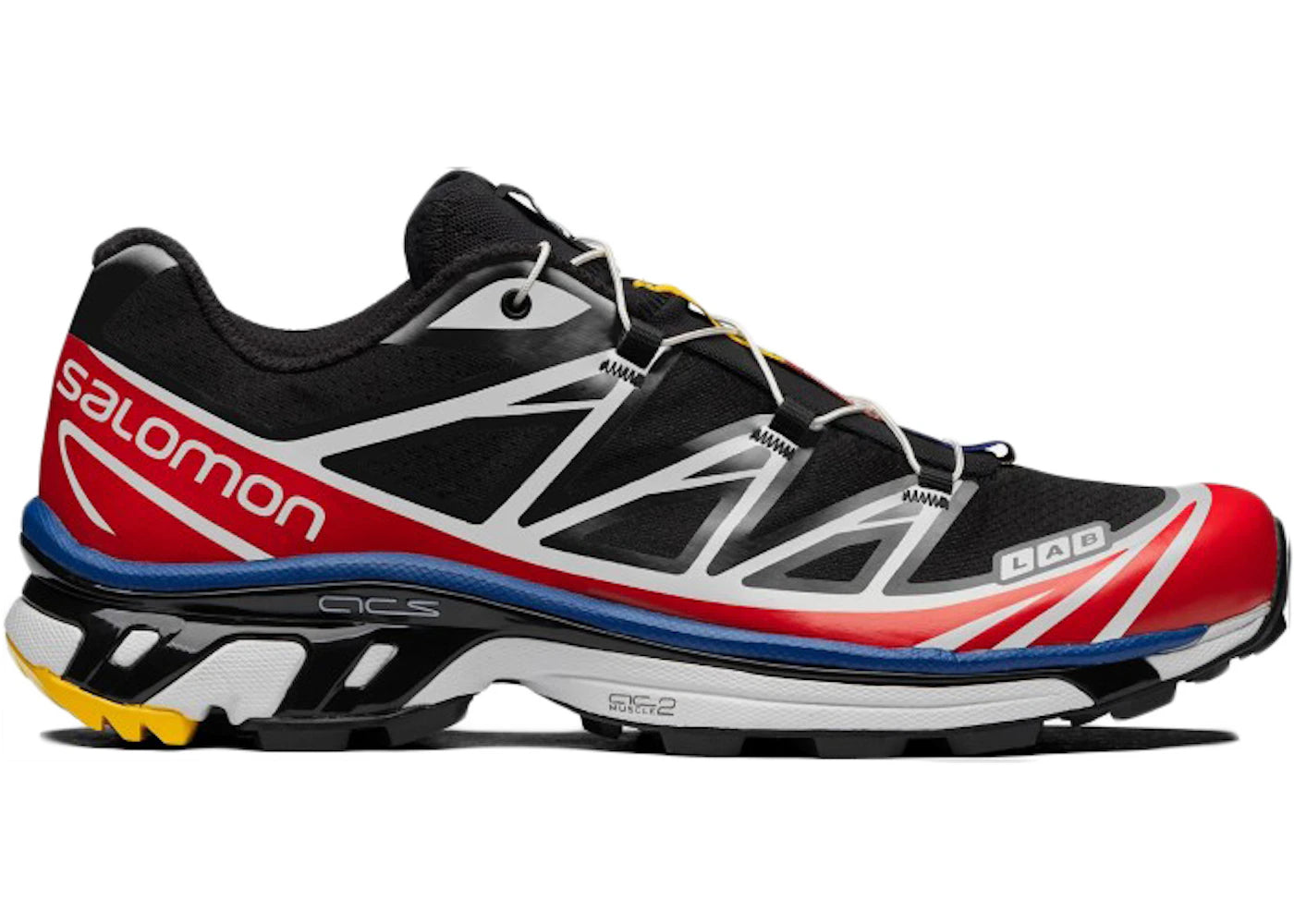 Salomon XT-6 Racing Black Racing Red – Side Kicks