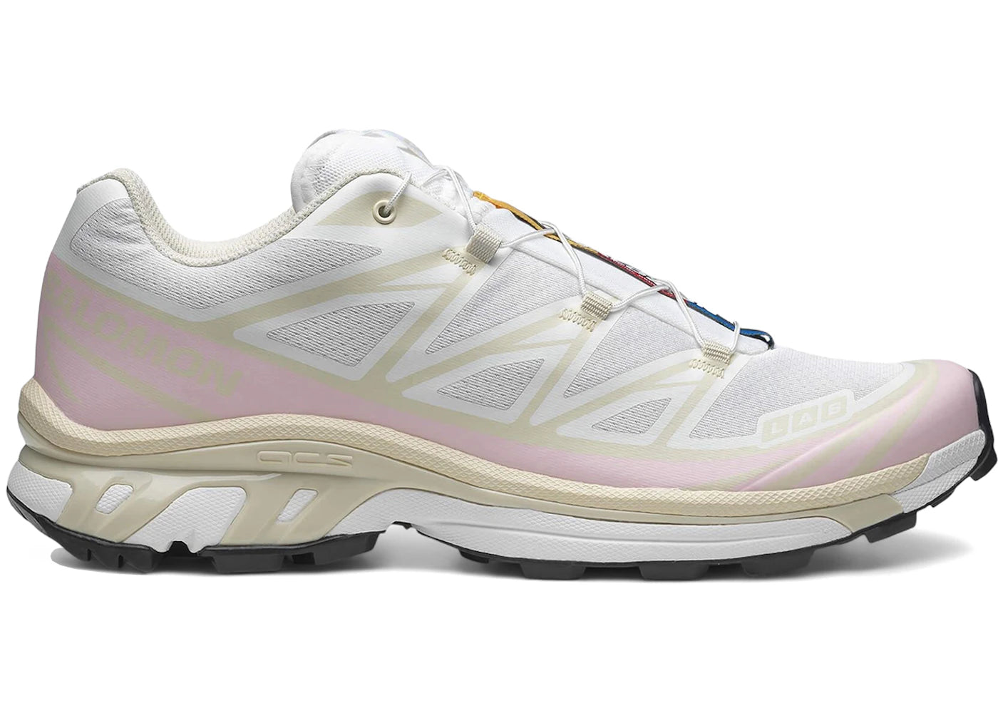 Salomon XT-6 White Almond Milk Fairy Tale