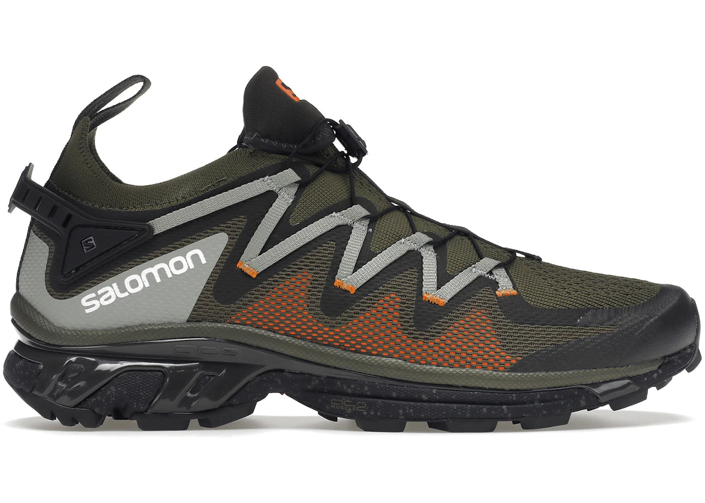 Salomon XT-Rush Olive Night Vibrant Orange