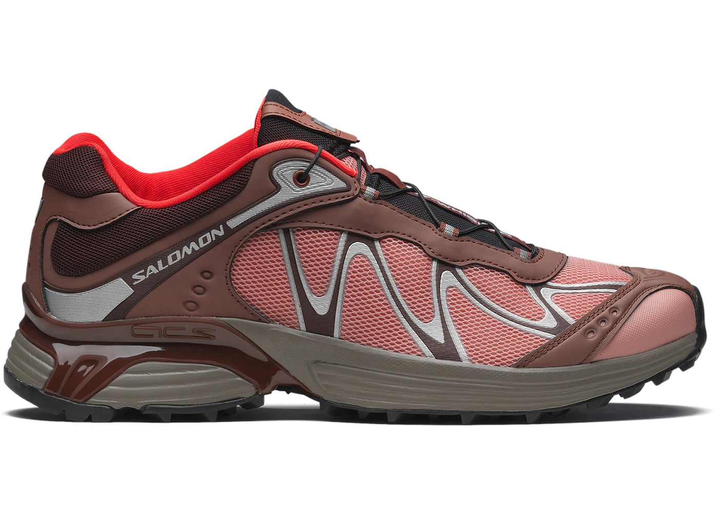 Salomon XT-Whisper Henna Tawny Port Neon Flame