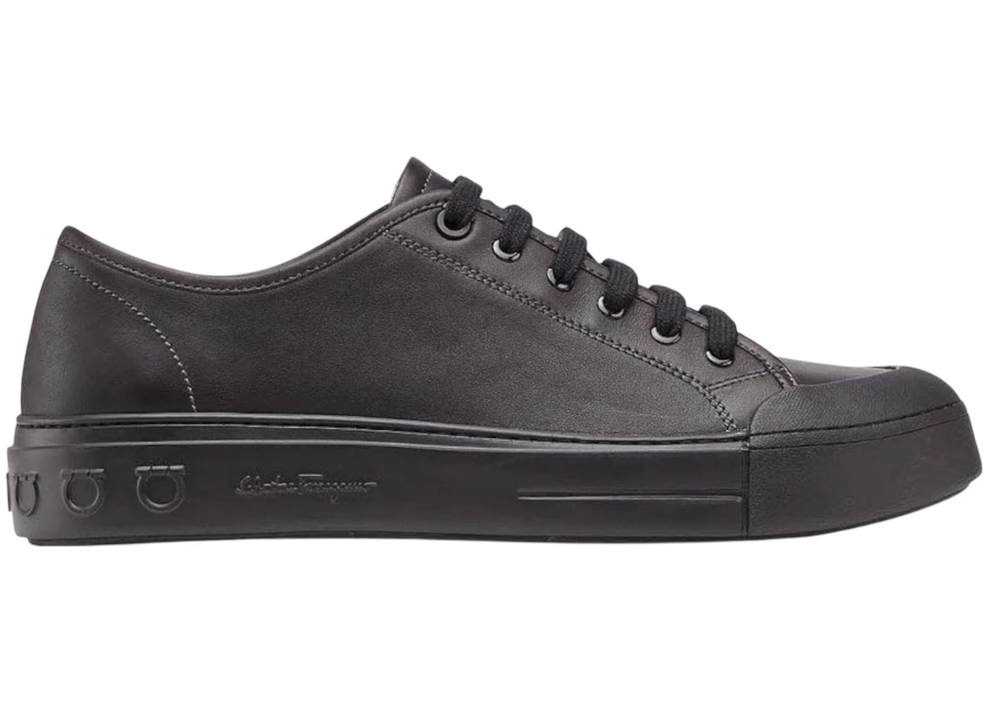 Salvatore Ferragamo Rebel Sneaker Black