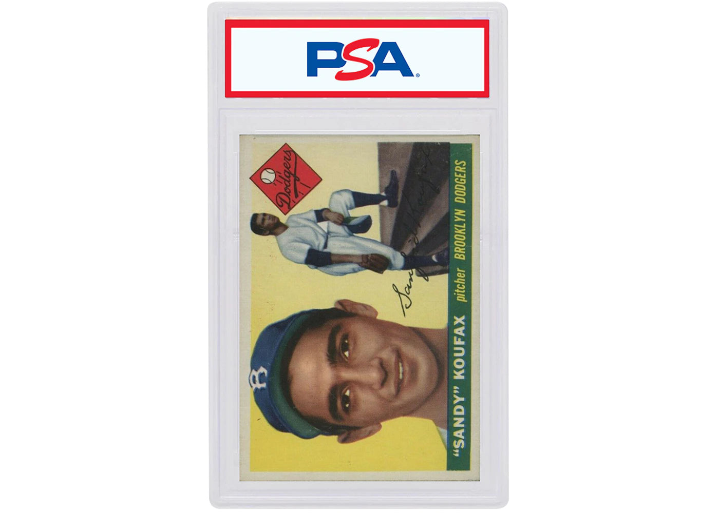 Sandy Koufax 1955 Topps Rookie #123 (PSA or BGS Graded)