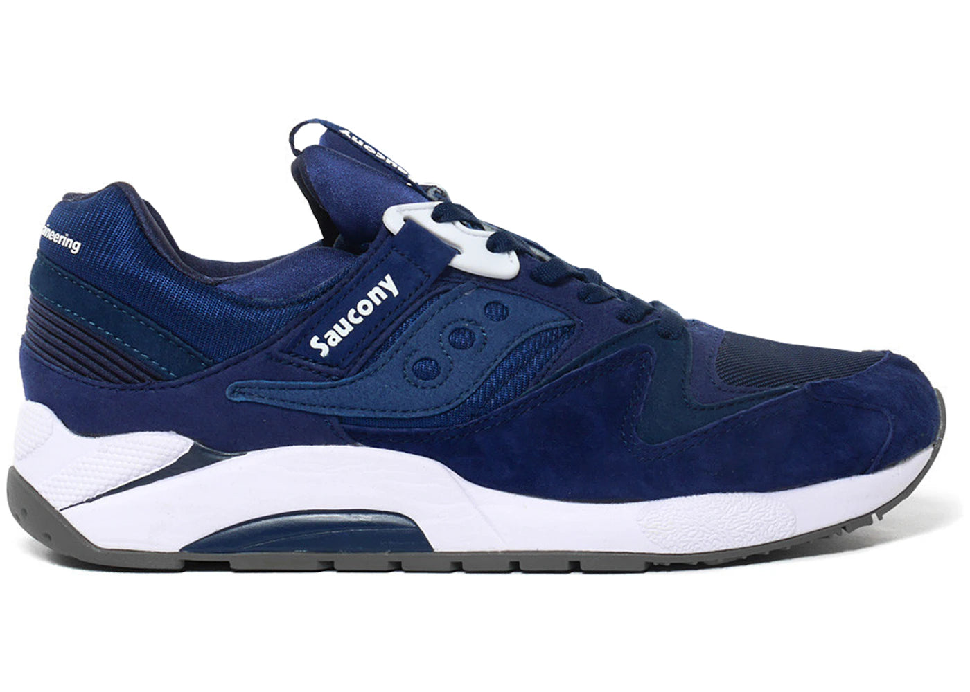 Saucony Grid 9000 White Mountaineering Blue