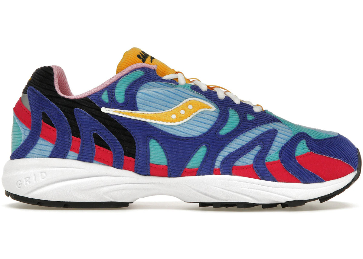 Saucony Grid Azura 2000 Corduroy Patchwork Multi-Color