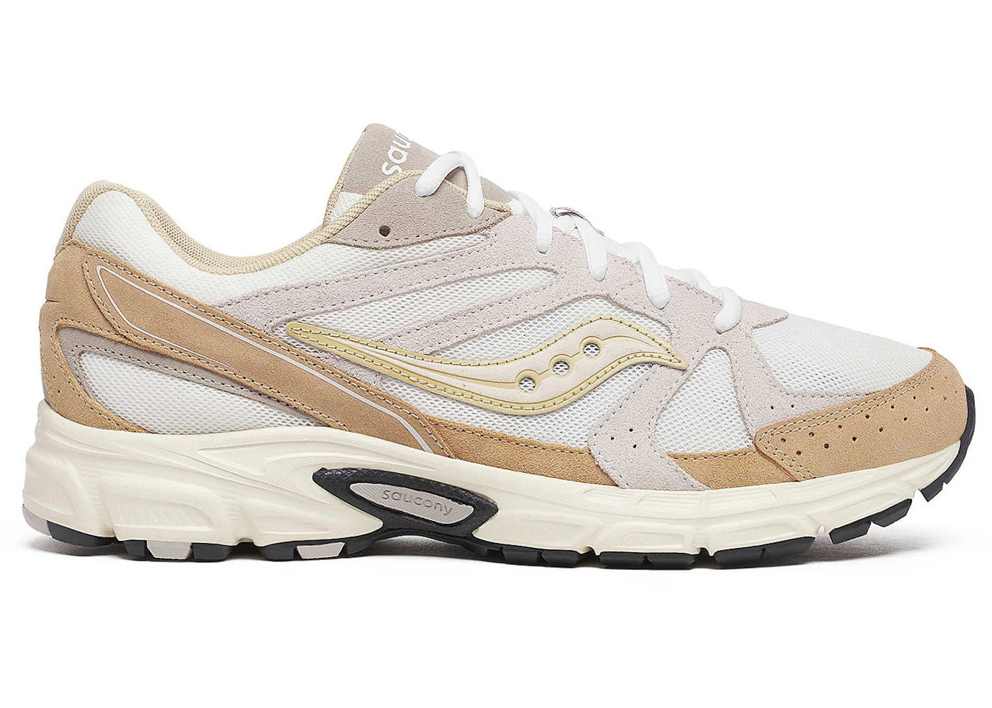 Saucony Grid Ride Millennium Suede White Sand