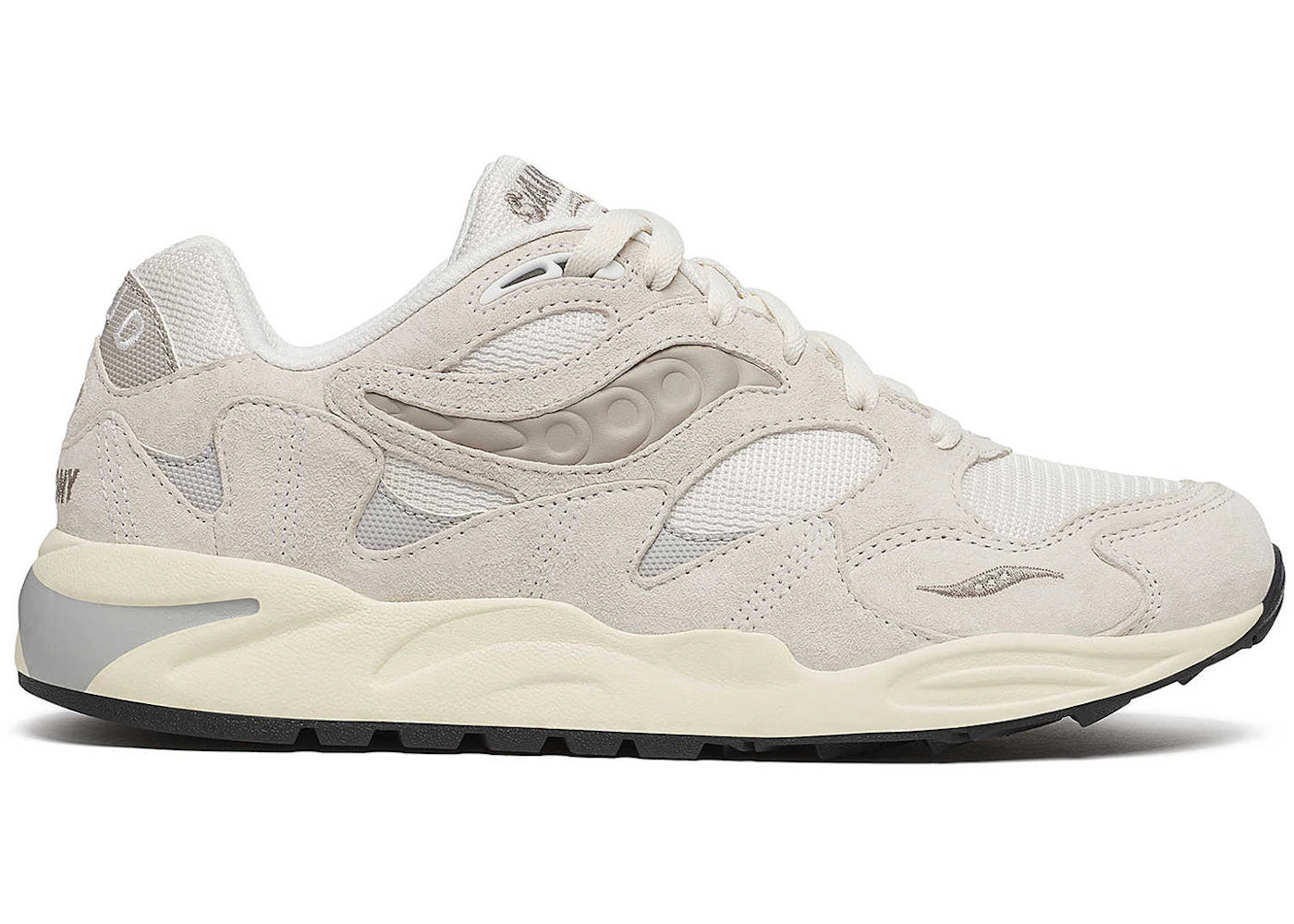 Saucony Grid Shadow 2 Essential White Cream – Side Kicks