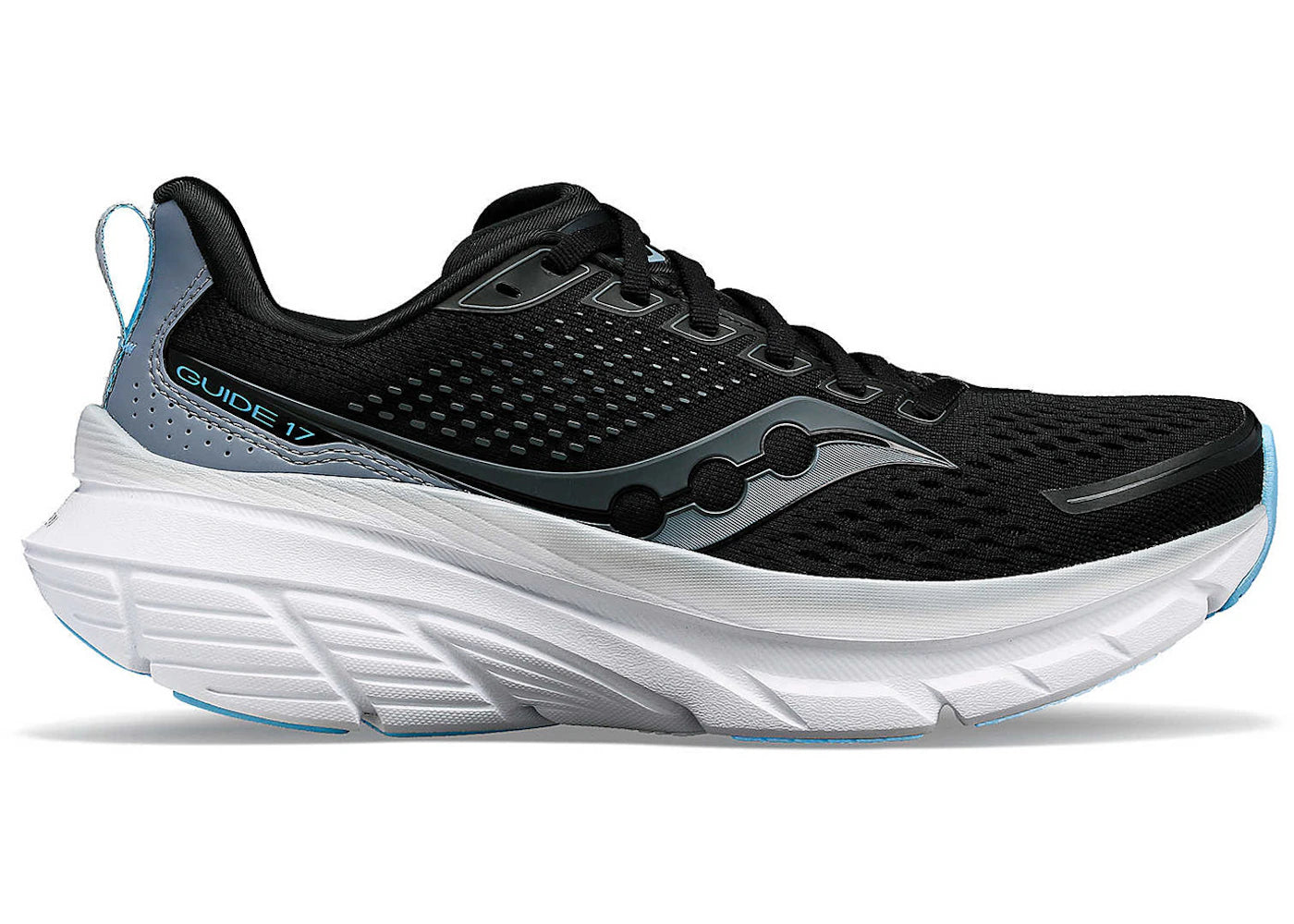 Saucony Guide 17 Black Fog (Women's)