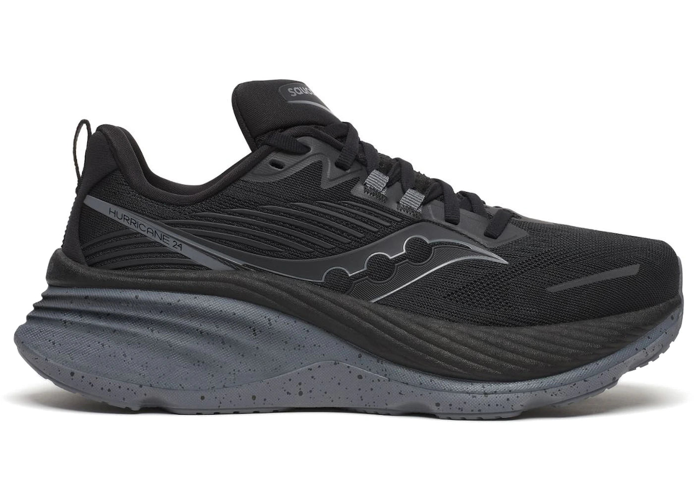 Saucony Hurricane 24 Black Shadow (Women's)