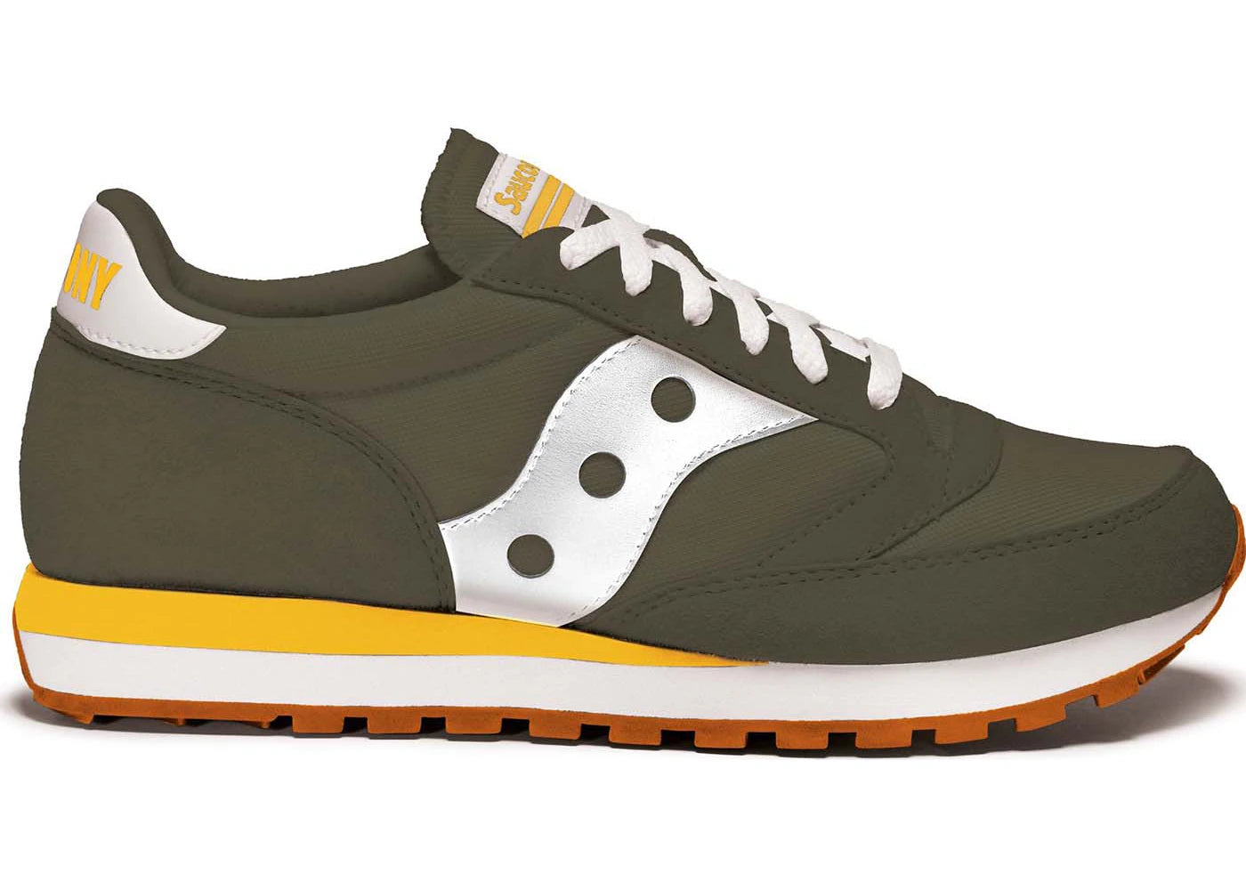 Saucony Jazz 81 Olive White Yellow