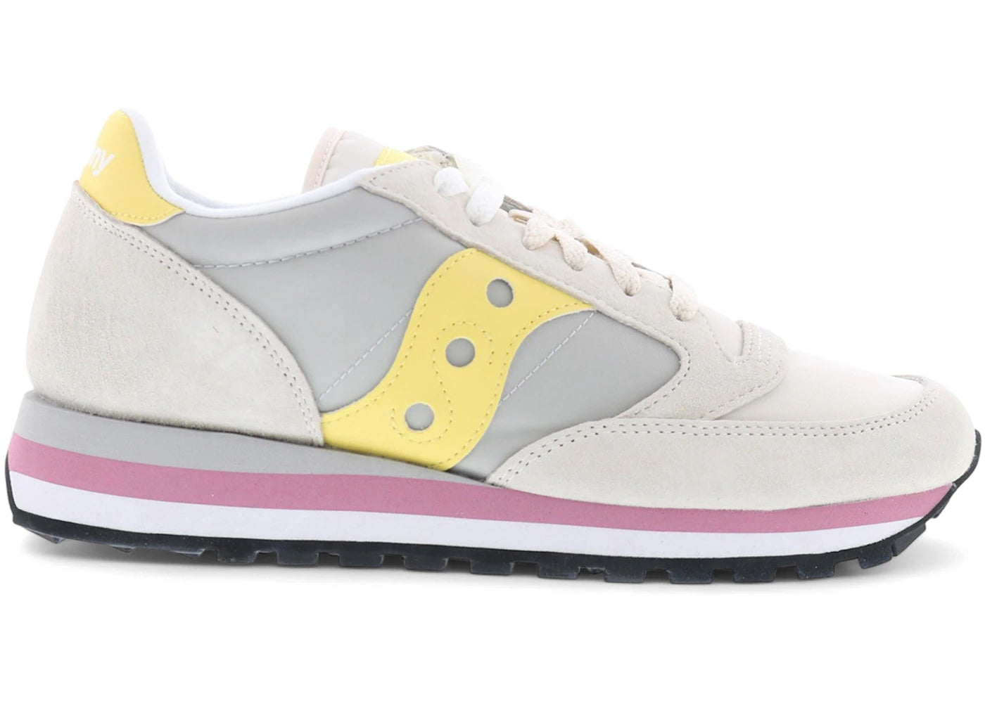 Saucony Jazz Triple Grey Yellow (Women's)