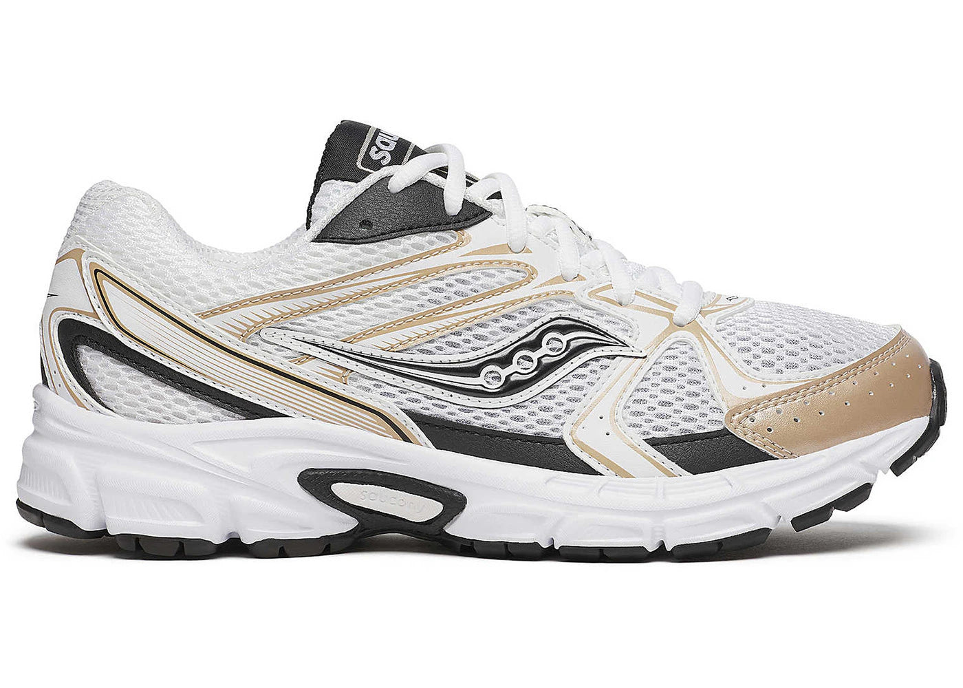 Saucony Ride Millennium White Gold Black