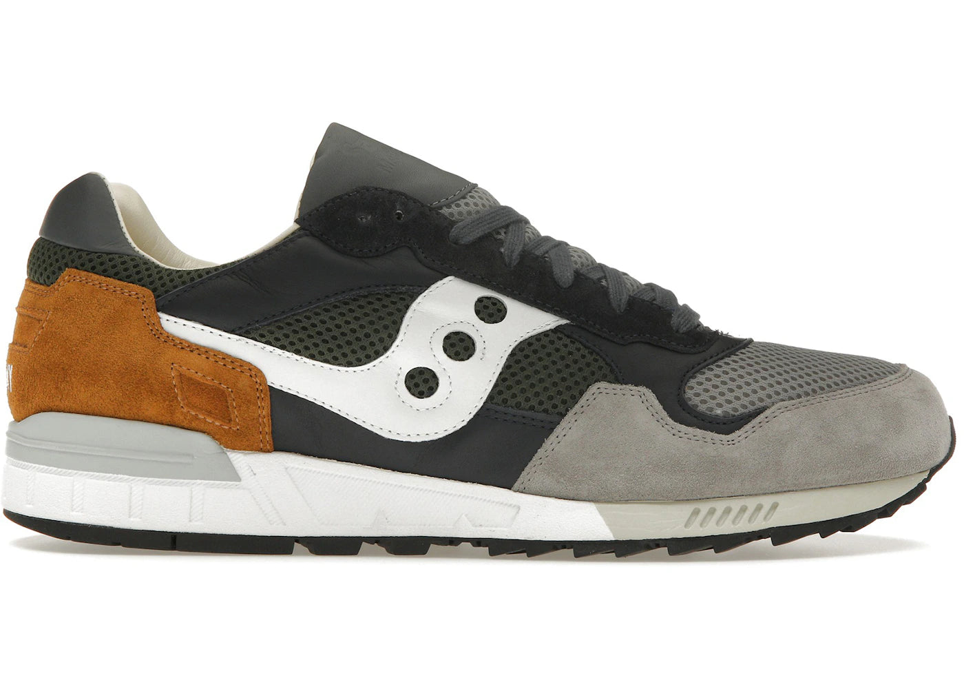 Saucony Shadow 5000 Made in Italy Green Grey Orange