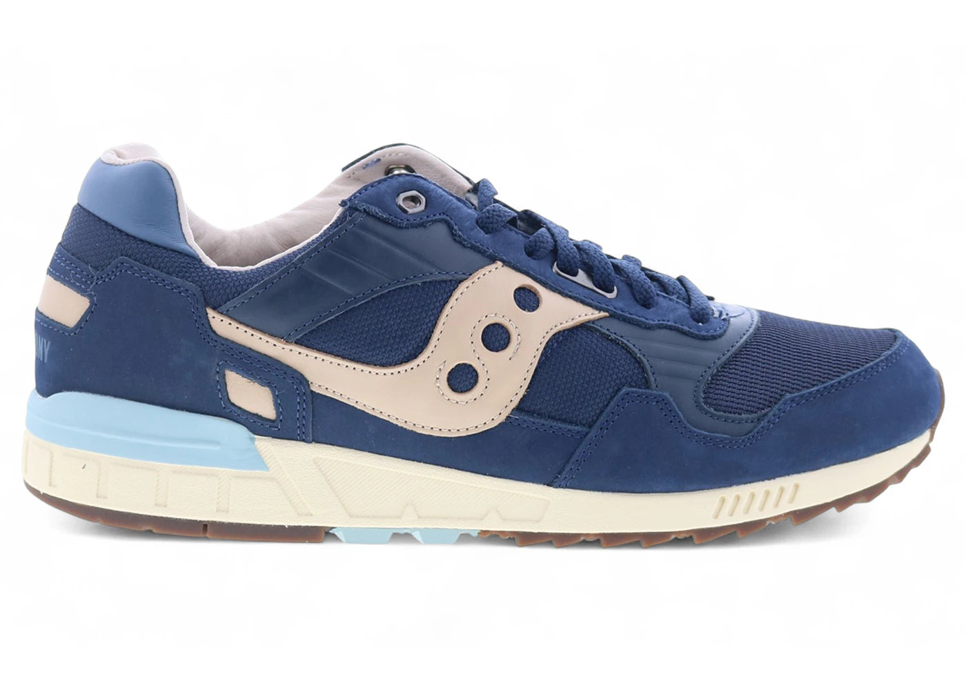 Saucony Shadow 5000 Premium Navy Beige Light Blue