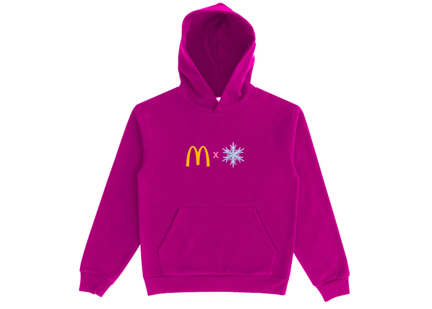 Saweetie Official x McDonalds Connect Logo Hoodie Magenta