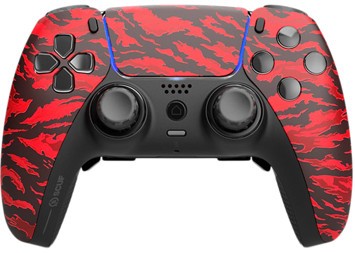 Scuf Red Ware Rings Scuf PS5 Reflex Wireless Controller Tigerstripe Red – Side Kicks